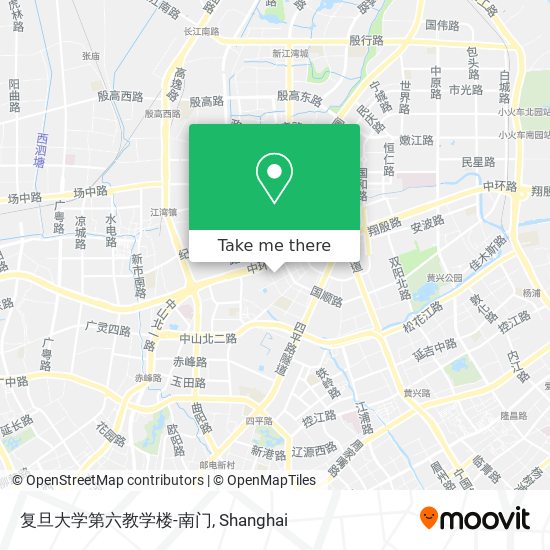 复旦大学第六教学楼-南门 map