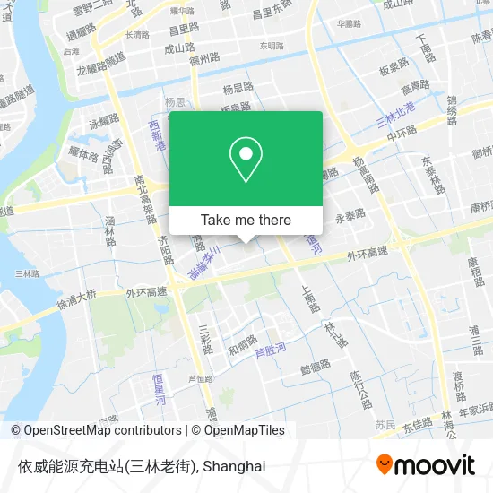 依威能源充电站(三林老街) map