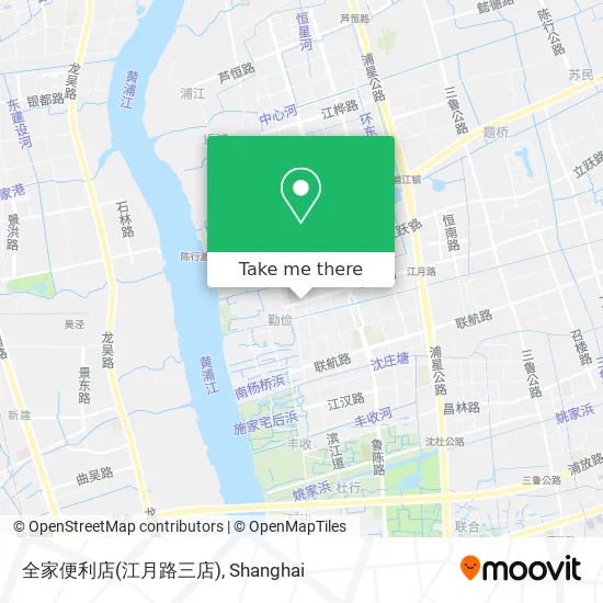 全家便利店(江月路三店) map