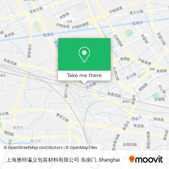 上海雅特瀛义包装材料有限公司-东南门 map