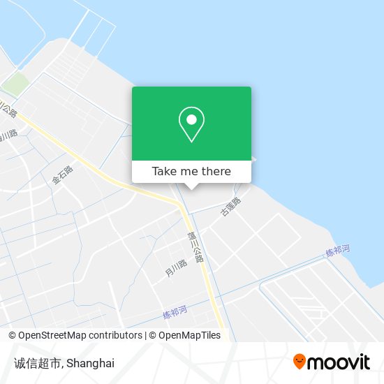诚信超市 map
