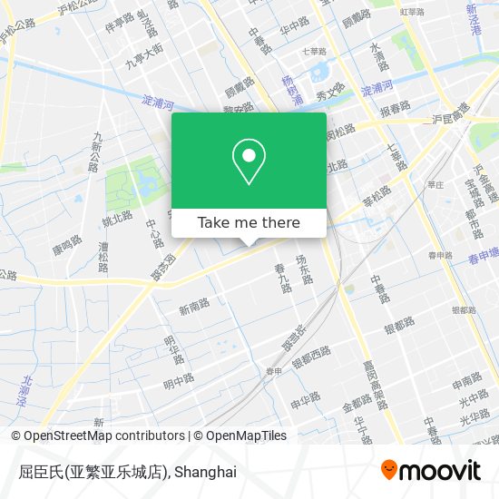 屈臣氏(亚繁亚乐城店) map