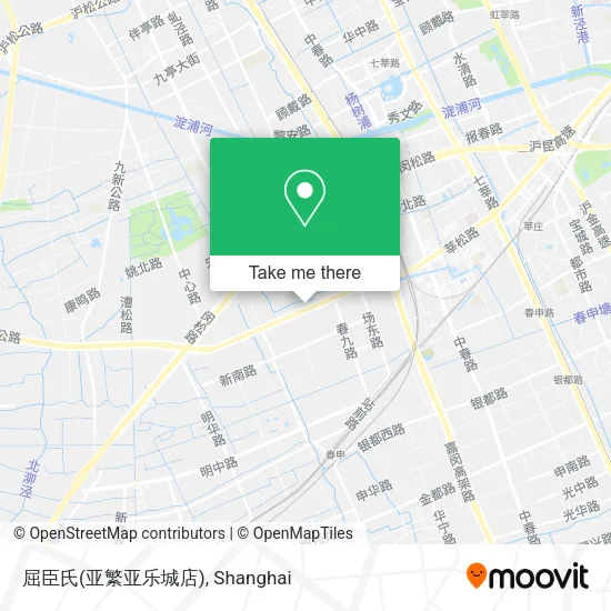 屈臣氏(亚繁亚乐城店) map