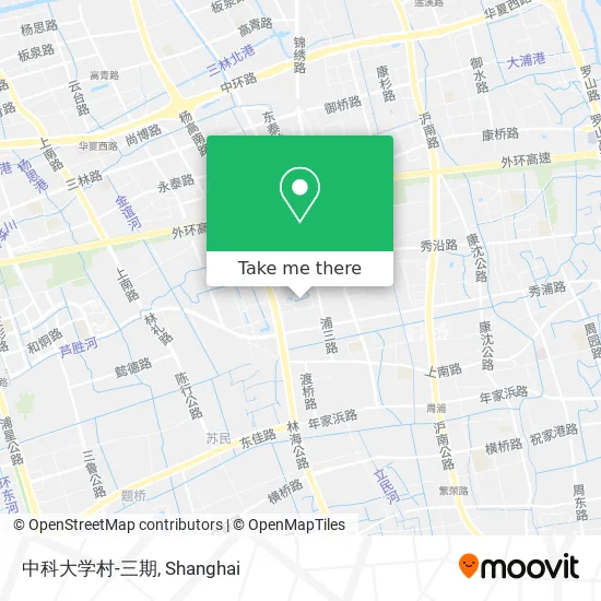 中科大学村-三期 map