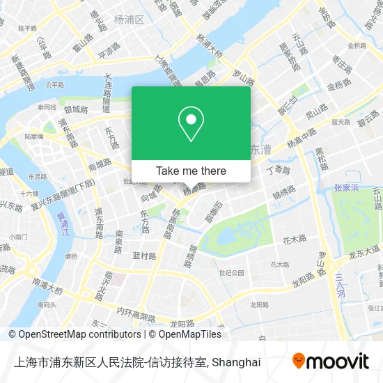 上海市浦东新区人民法院-信访接待室 map