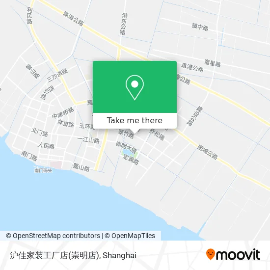 沪佳家装工厂店(崇明店) map