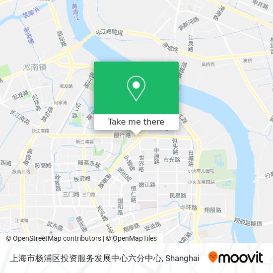 上海市杨浦区投资服务发展中心六分中心 map