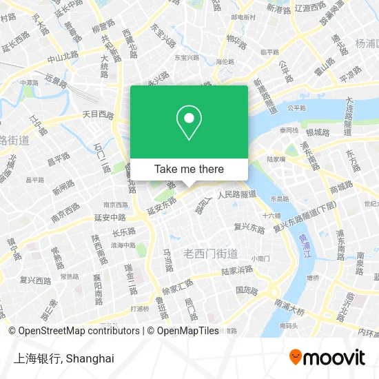 上海银行 map