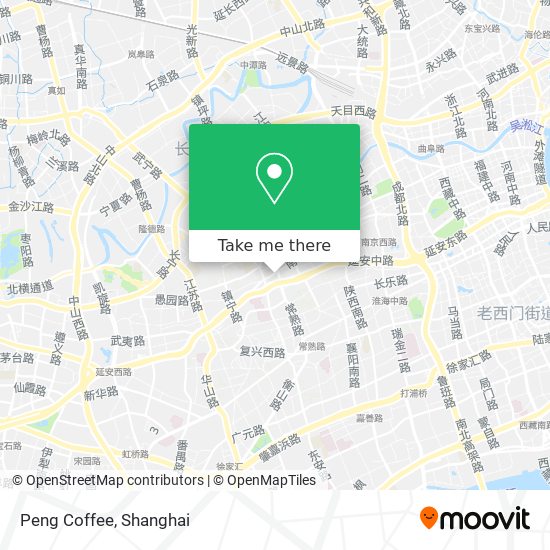 Peng Coffee map