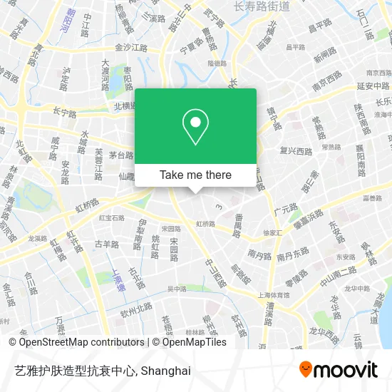 艺雅护肤造型抗衰中心 map