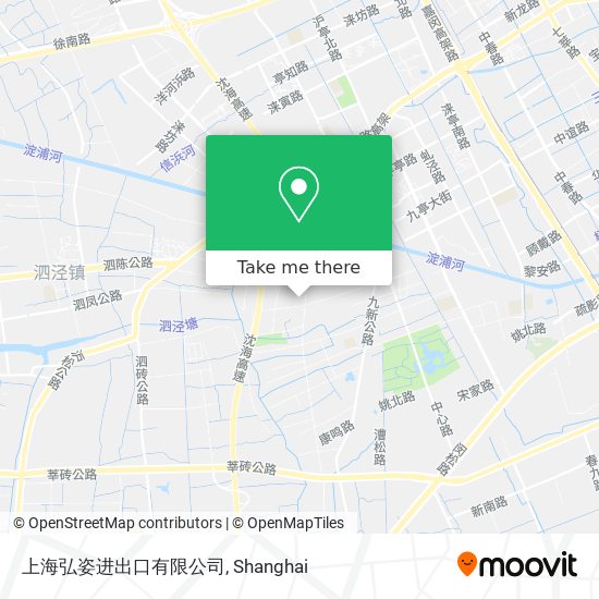 上海弘姿进出口有限公司 map