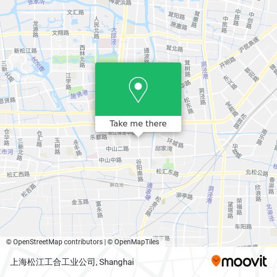 上海松江工合工业公司 map