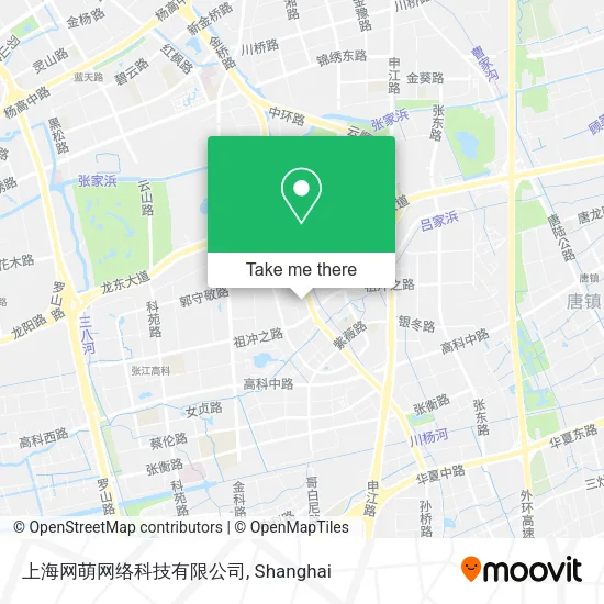 上海网萌网络科技有限公司 map