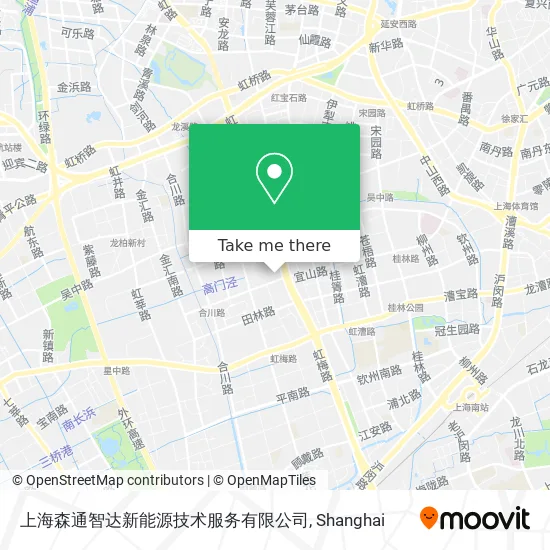 上海森通智达新能源技术服务有限公司 map
