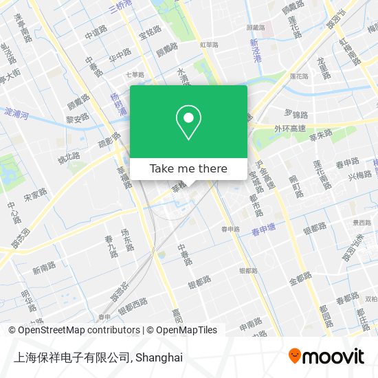 上海保祥电子有限公司 map