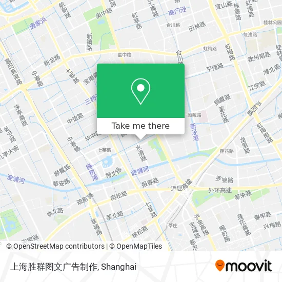 上海胜群图文广告制作 map