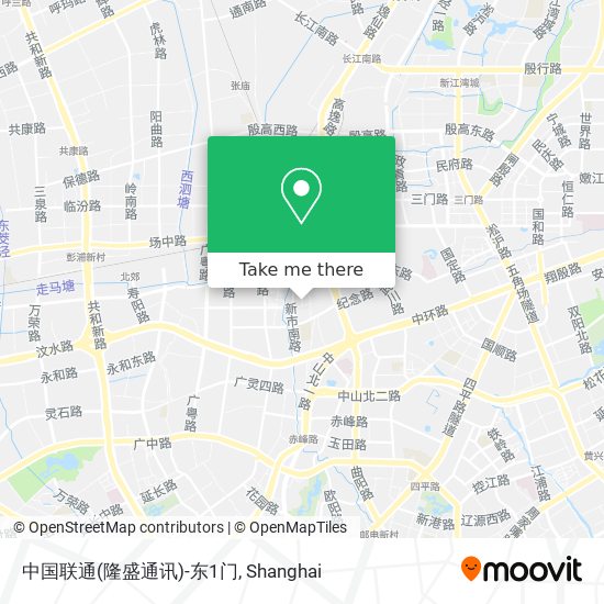 中国联通(隆盛通讯)-东1门 map