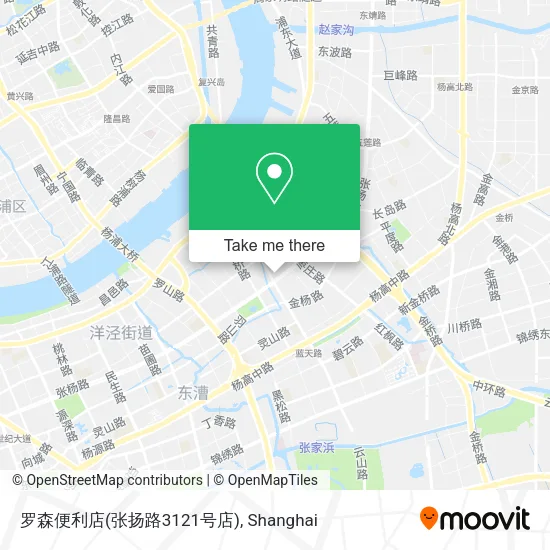 罗森便利店(张扬路3121号店) map