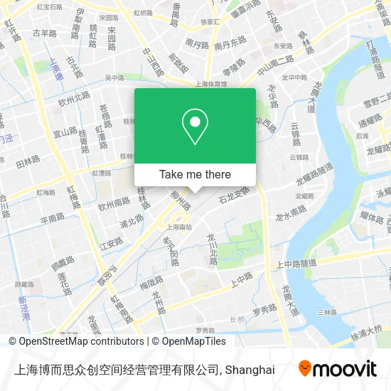上海博而思众创空间经营管理有限公司 map