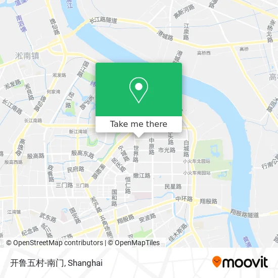 开鲁五村-南门 map