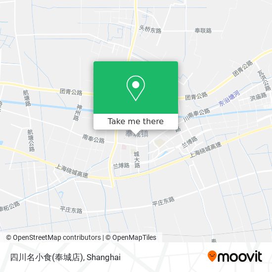 四川名小食(奉城店) map