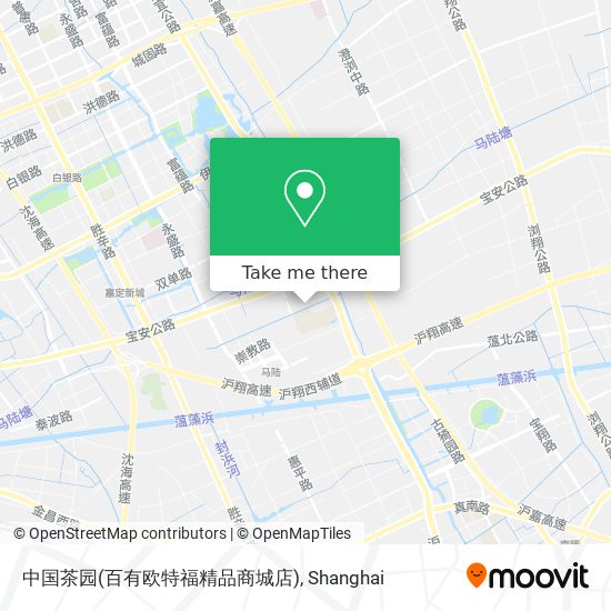 中国茶园(百有欧特福精品商城店) map