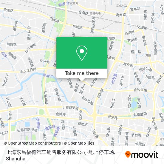 上海东昌福德汽车销售服务有限公司-地上停车场 map