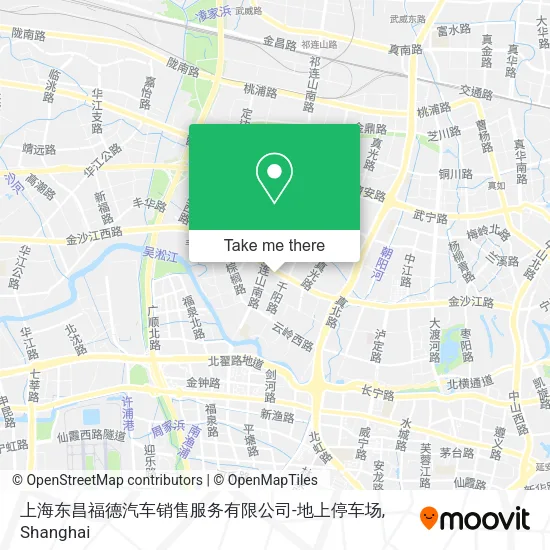 上海东昌福德汽车销售服务有限公司-地上停车场 map