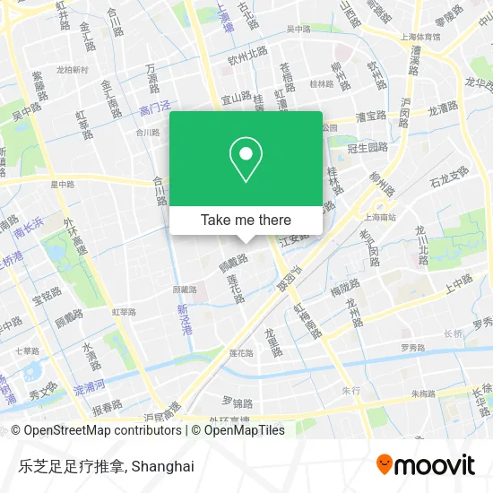 乐芝足足疗推拿 map