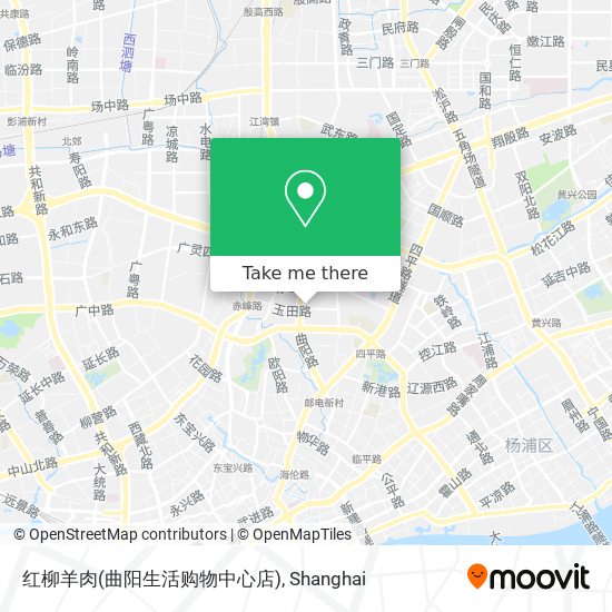 红柳羊肉(曲阳生活购物中心店) map