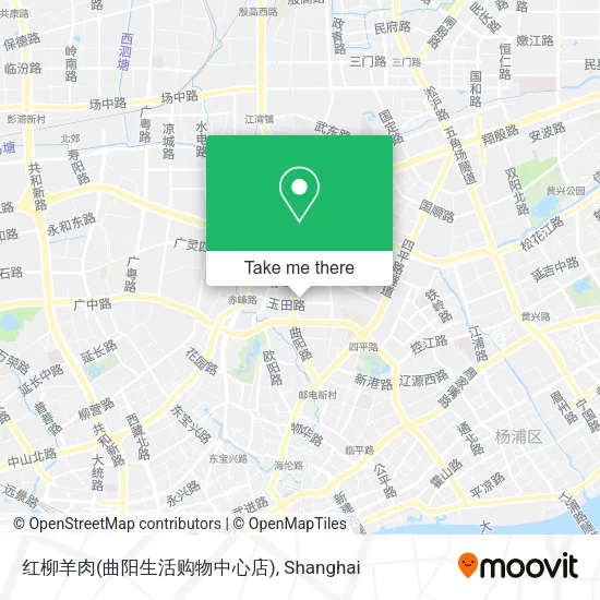 红柳羊肉(曲阳生活购物中心店) map