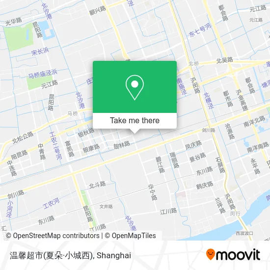 温馨超市(夏朵·小城西) map