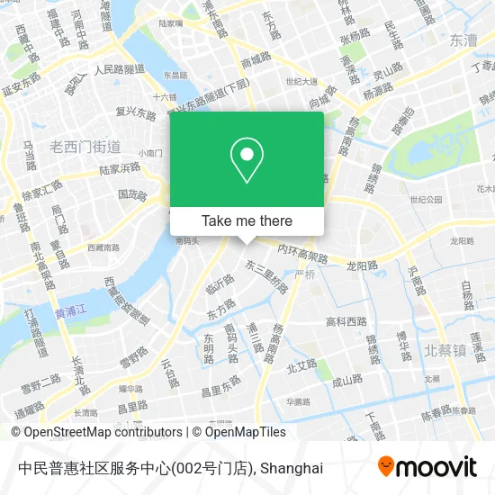中民普惠社区服务中心(002号门店) map