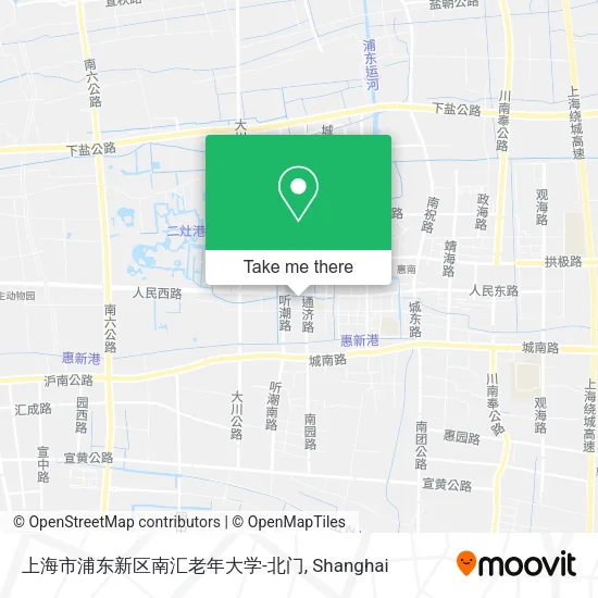 上海市浦东新区南汇老年大学-北门 map
