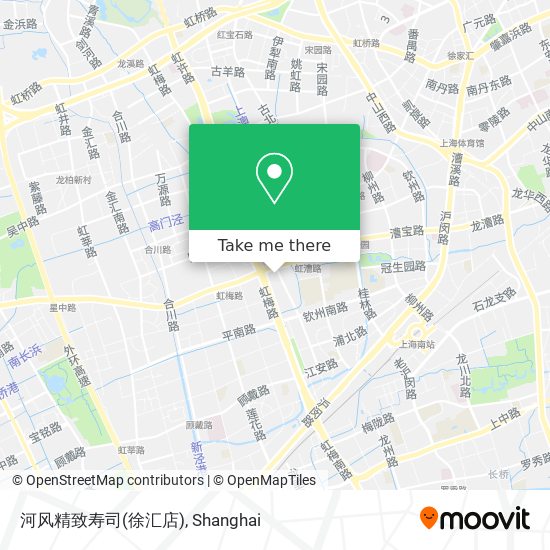 河风精致寿司(徐汇店) map