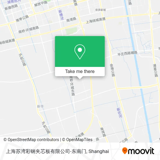 上海苏湾彩钢夹芯板有限公司-东南门 map