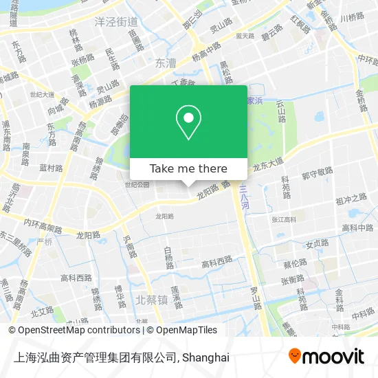 上海泓曲资产管理集团有限公司 map