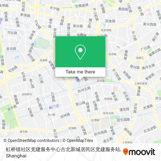 虹桥镇社区党建服务中心古北新城居民区党建服务站 map