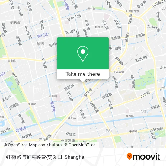 虹梅路与虹梅南路交叉口 map