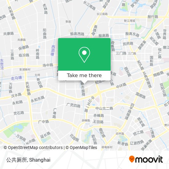 公共厕所 map