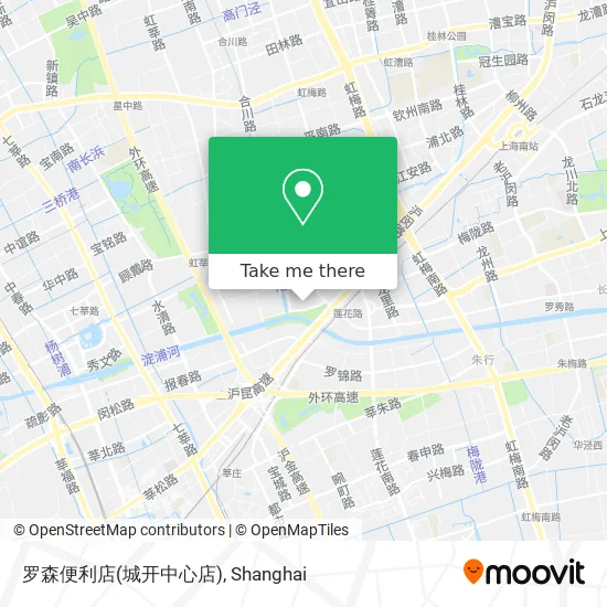罗森便利店(城开中心店) map