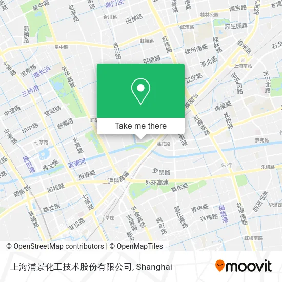 上海浦景化工技术股份有限公司 map