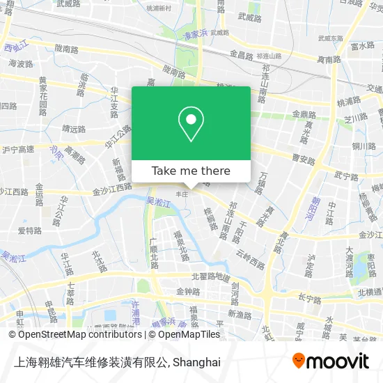 上海翱雄汽车维修装潢有限公 map