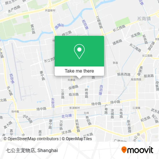 七公主宠物店 map