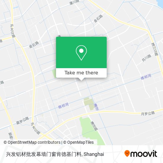 兴发铝材批发幕墙门窗肯德基门料 map