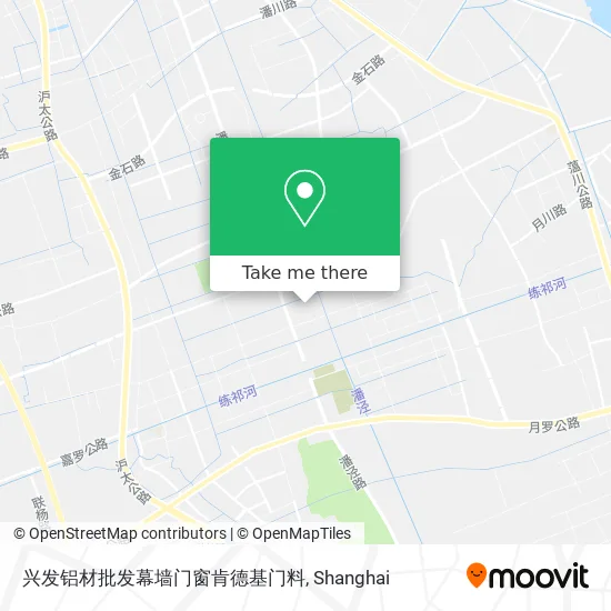 兴发铝材批发幕墙门窗肯德基门料 map