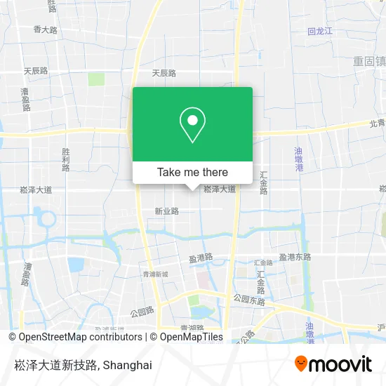 崧泽大道新技路 map