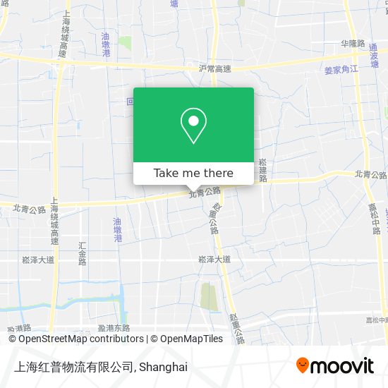 上海红普物流有限公司 map