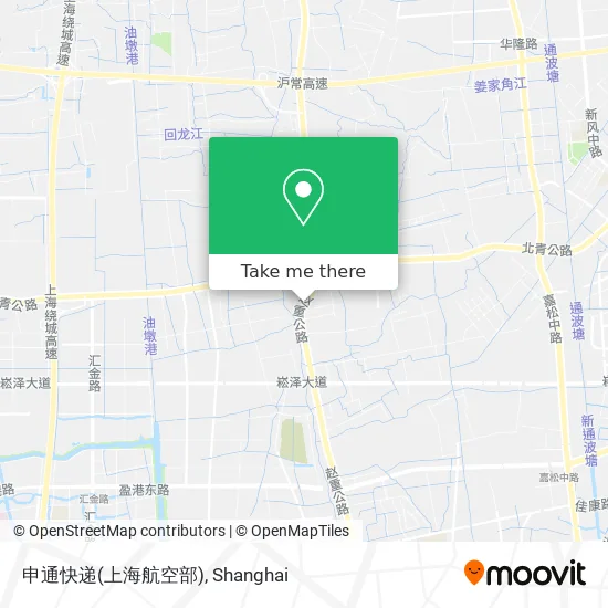 申通快递(上海航空部) map