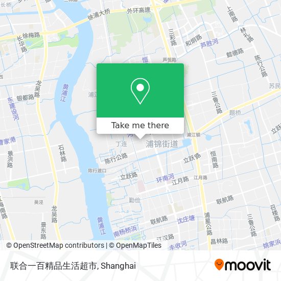 联合一百精品生活超市 map
